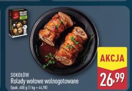 Rolady wołowe wolnogotowane Sokołów