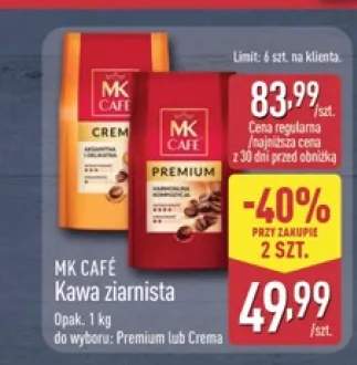 Kawa ziarnista MK Café Crema