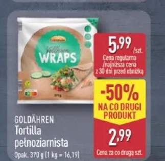 Tortilla pełnoziarnista Goldähren