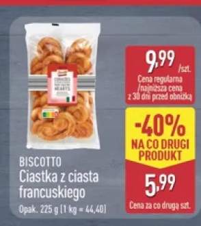 Ciastka z ciasta francuskiego Biscotto