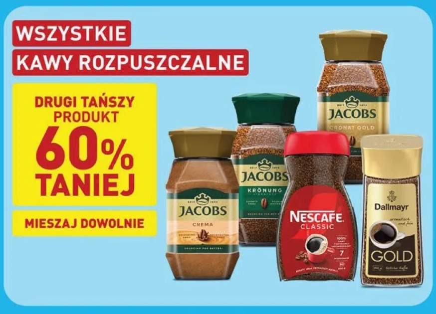 Kawa rozpuszczalna Jacobs Crema