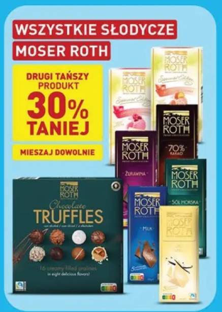 Czekolada Moser Roth Żurawina