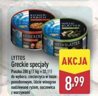 Greckie specjały soczewica z warzywami Lyttos