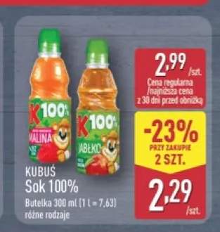 Sok Kubuś 100% jabłko