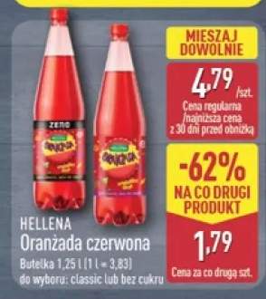 Oranżada czerwona Hellena Classic