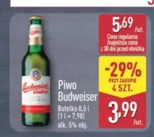 Piwo Budweiser
