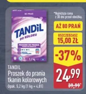 Proszek do prania tkanin kolorowych Tandil