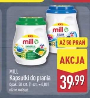 Kapsułki do prania Mill