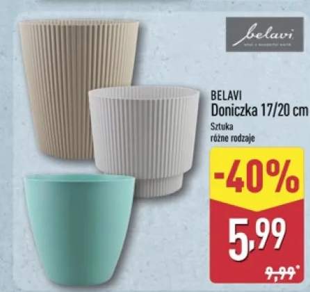 Doniczka Belavi 17/20 cm