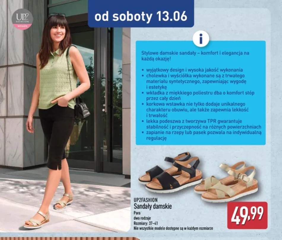 Sandały damskie UP2FASHION