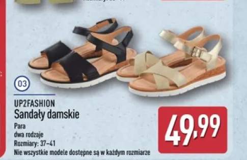 UP2FASHION Sandały damskie