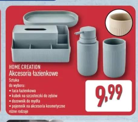 Kubek na szczoteczki do zębów HOME CREATION