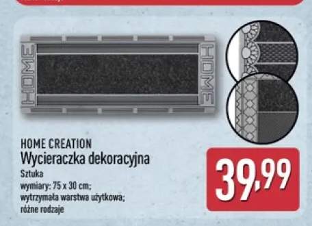 Wycieraczka dekoracyjna HOME CREATION