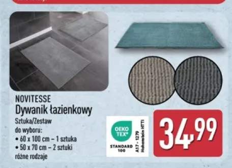 Dywanik łazienkowy NOVITESSE 60x100 cm