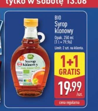 Syrop klonowy Bio
