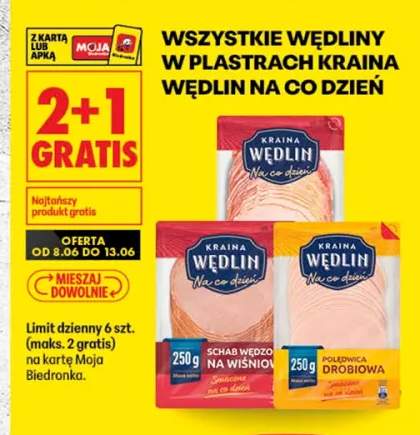 Wędliny w plastrach Kraina Wędlin Na Co Dzień
