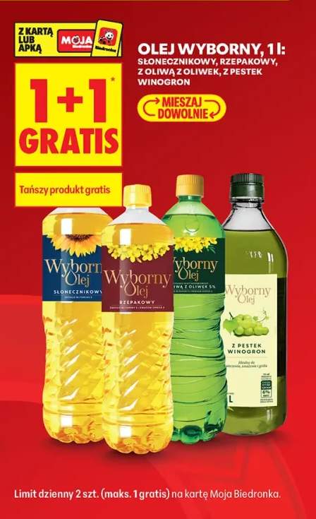 Olej z pestek winogron Wyborny