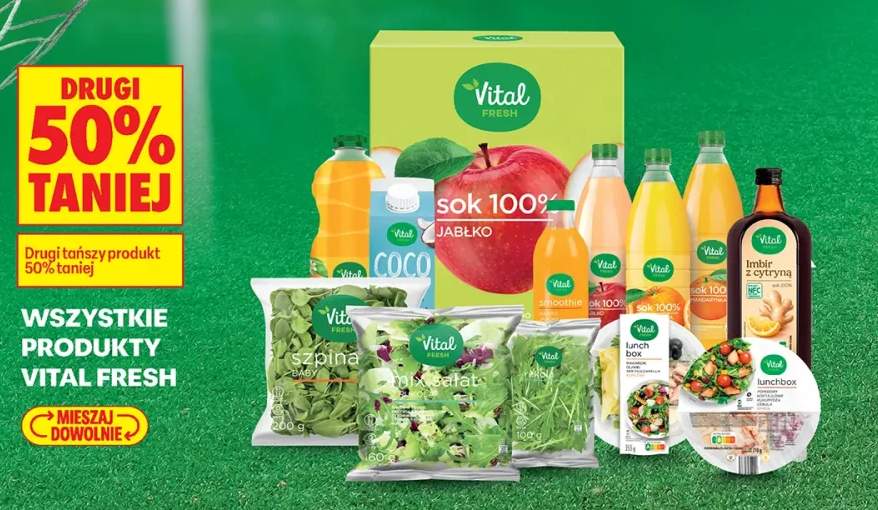Sok 100% Imbir z cytryną Vital Fresh