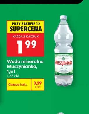 Woda mineralna Muszynianka