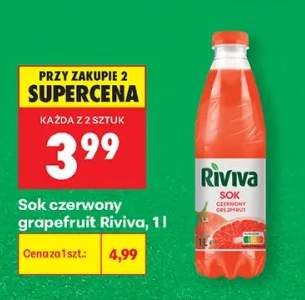 Sok czerwony grapefruit Riviva