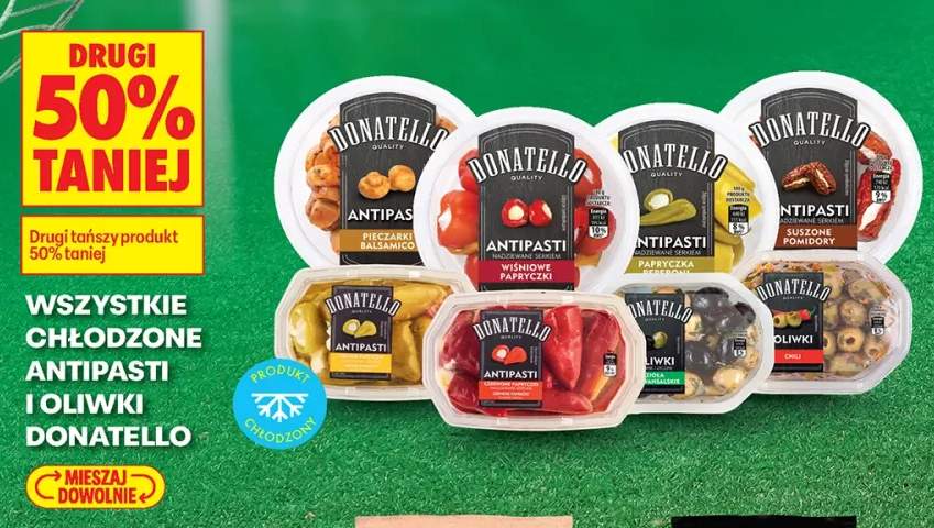 Antipasti Donatello Czerwone Papryczki nadziewane serkiem