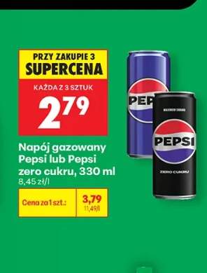 Napój gazowany Pepsi Zero Cukru