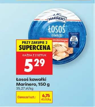Łosoś kawałki Marinero