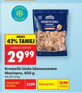 Krewetki białe blanszowane Marinero