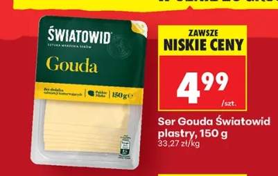 Ser Gouda Światowid plastry