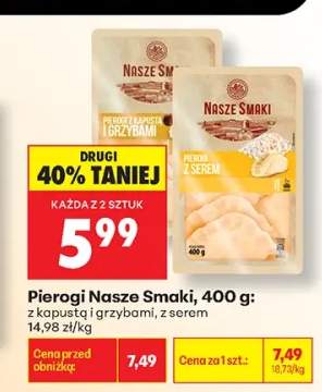 Pierogi z kapustą i grzybami Nasze Smaki