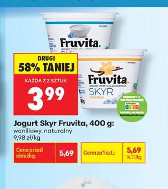 Jogurt Skyr Fruvita naturalny