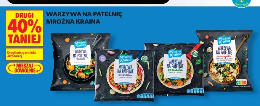 Warzywa na patelnię z ziemniakami Mroźna Kraina