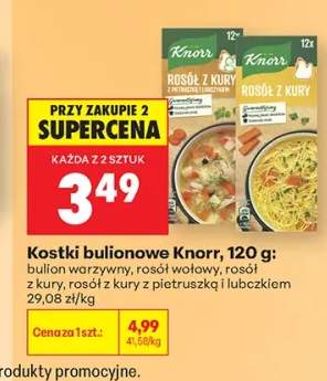 Kostki bulionowe Knorr rosół z kury