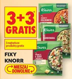 Fix Spaghetti 4 Sery z Mozzarellą Knorr