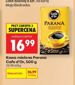 Kawa mielona Parana Cafe d'Or