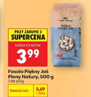 Fasola Piękny Jaś Plony Natury
