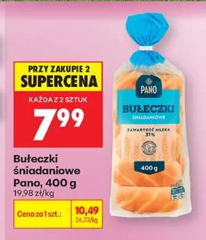 Bułeczki śniadaniowe Pano