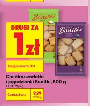 Ciastka jagodzianki Bonitki