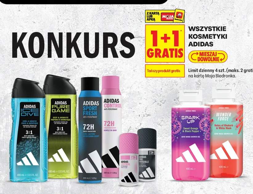 Dezodorant w sprayu Adidas Control
