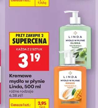 Kremowe mydło w płynie Linda
