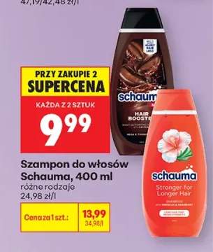 Szampon do włosów Schauma Hair Booster