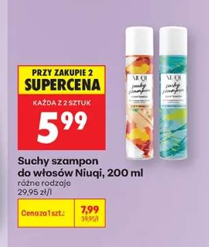 Suchy szampon do włosów Niuqi Juicy Mango