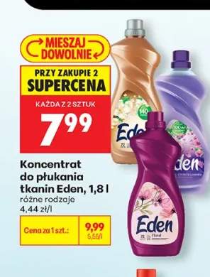 Koncentrat do płukania tkanin Eden Fresh