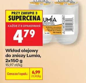 Wkład olejowy do zniczy Lumia 2-pak