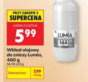 Wkład olejowy do zniczy Lumia