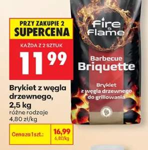 Brykiet z węgla drzewnego Fire & Flame