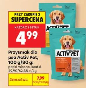 Przysmak dla psa Activ Pet paski mięsne 100 g
