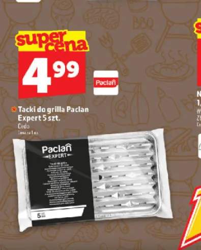 Tacki do grilla Paclan Expert 5-pak