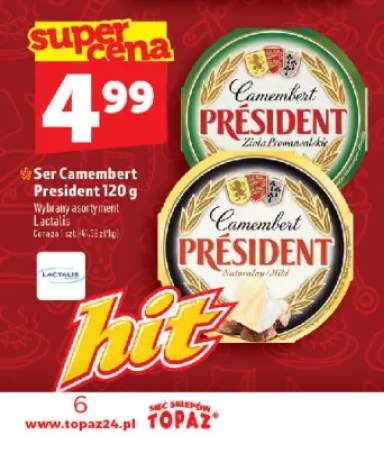 Ser Camembert Président Zioła Prowansalskie