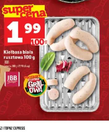 Kiełbasa biała rusztowa JBB Bałdyga